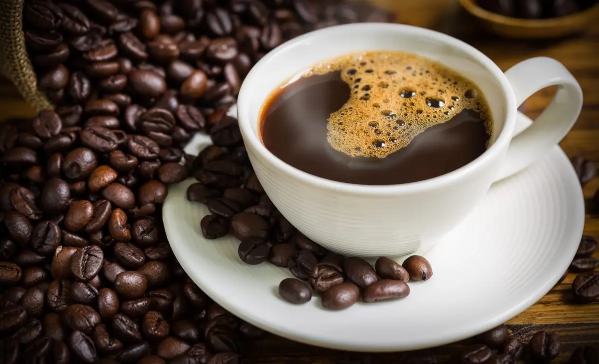 A ready to drink can of Javabooch coffee