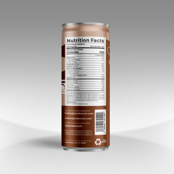 Javabooch Anaerobically Fermented RTD - Mocha Cream - Image 2